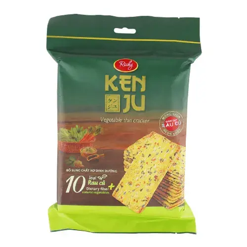 كراكرز رقائق البسكويت بالخضروات المجففة 192 جم