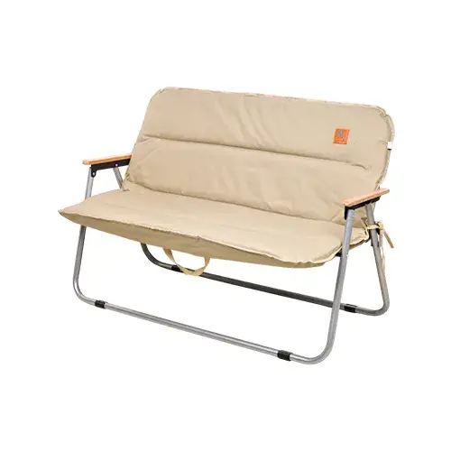 كرسي تخييم مزدوج بيج 37*48.5*110 سم YTBC0101/BI