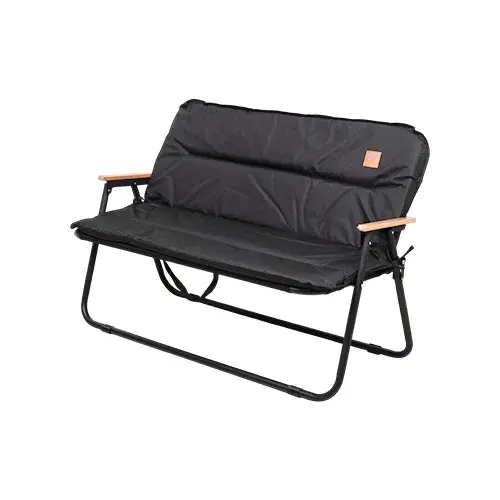 كرسي تخييم مزدوج اسود 37*48.5*110 سم YTBC0101/BLK