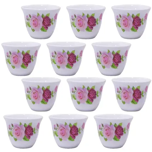 طقم فناجين قهوة 80 مل رقم 16