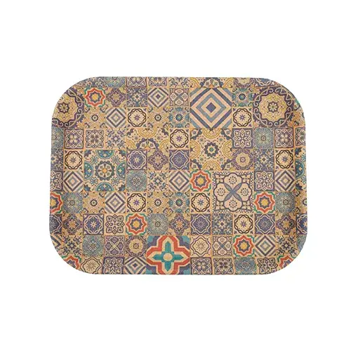 صينية بلاستيك مربعه مقاس 34.5*44.5 سم WFH3