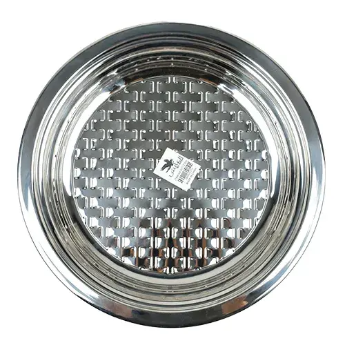 صينية استيل منقوش مقاس 45 سم 00177-S