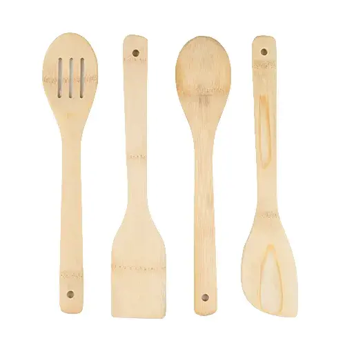 طقم ملاعق خشب 4 قطع ALAYSH-16602-8