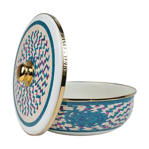 زبدية سفرة لون اخضر مقاس 26 سم AST26-3