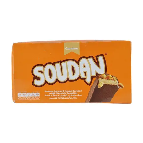 غندور سودان نوجا وكراميل 25 جم Pack of 24