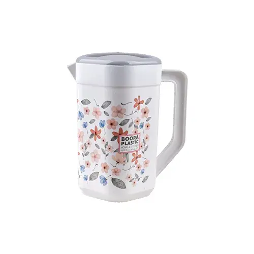 دولكة بلاستك نقشة ورد صغيره مربعه BOORA-3096