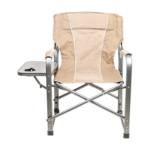 كرسي المونيوم مع طاولة جانبية قابل للطي بيج SJ-0053