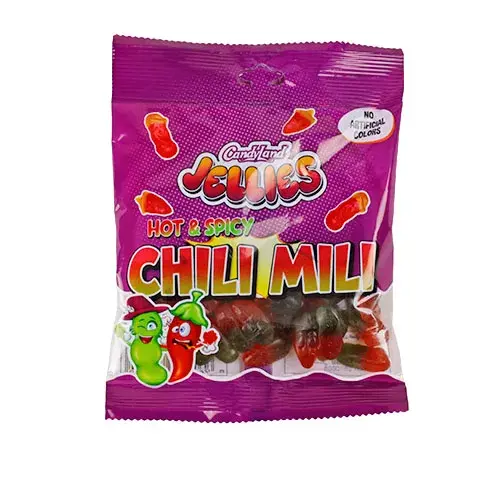 كاندي لاند حلوى جلي بشكل الفلفل الحار 80 جم Pack of 24
