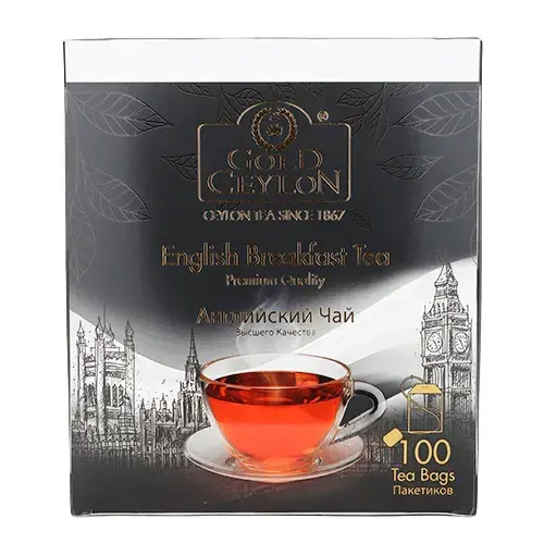 جولد سيلون شاي اسود الافطار الانجليزي اكياس 100 كيس