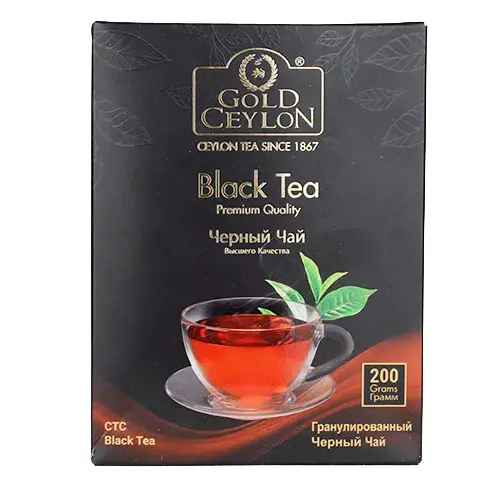 جولد سيلون شاي اسود حبيبات 200 جم 