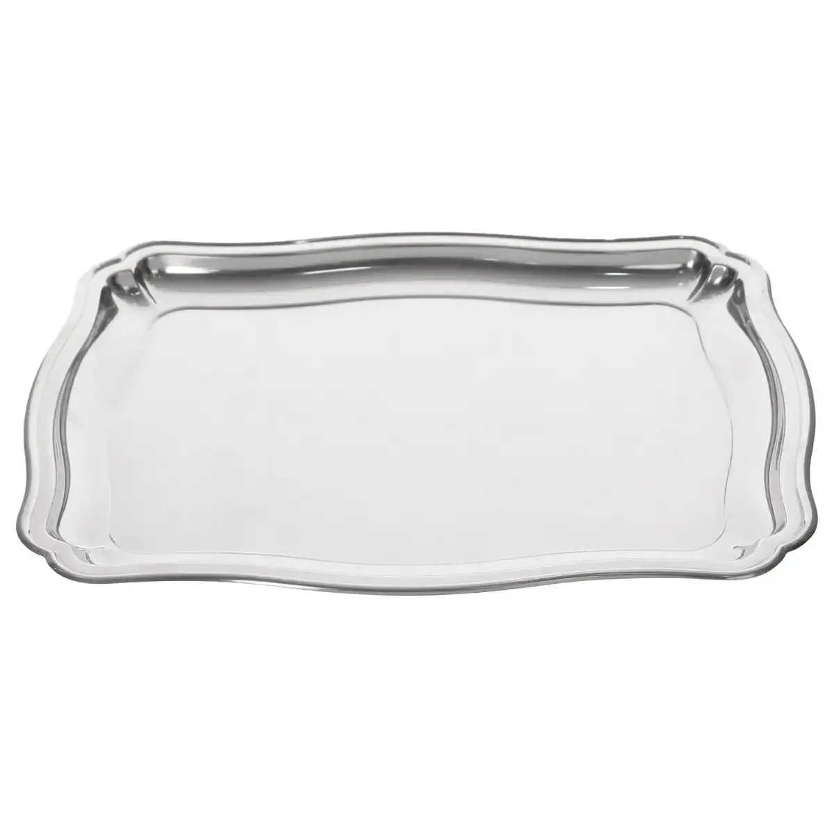 صينية استيل مستطيلة رويال 40 سم 