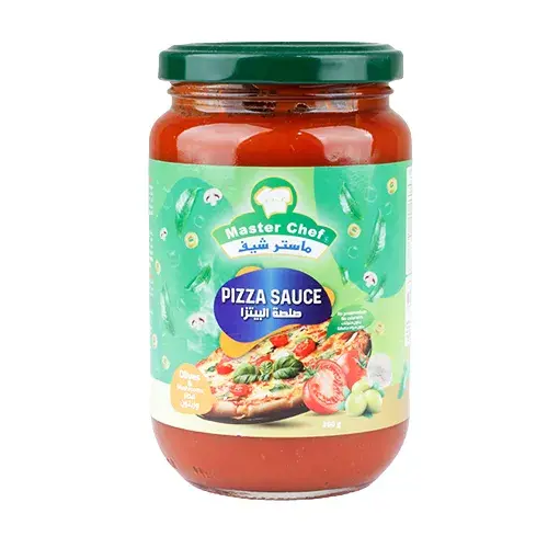 ماستر شيف صلصة بيتزا زيتون وفطر 360 جم