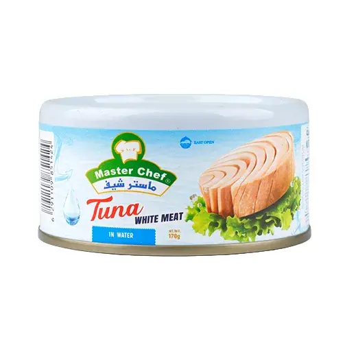 ماستر شيف تونة ابيض بالماء 170 جم