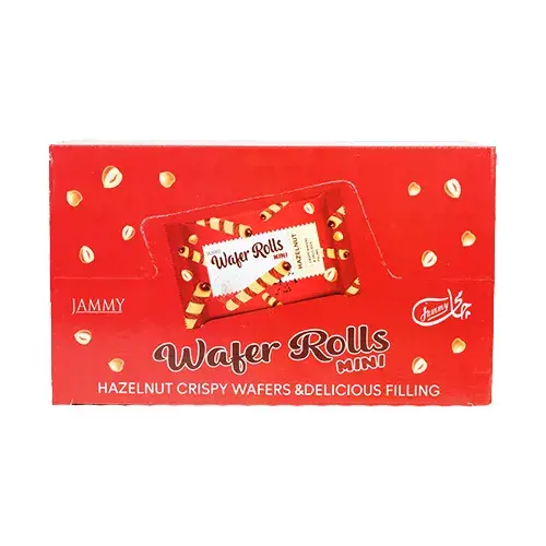 ويفر رولز اصابع رول محشو بكريمة الشوكلاتة بالبندق 65جم Pack of 48