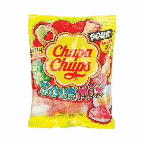 تشوبا تشوبس حلوى جلي حامض بنكهة الفواكه 90 جم