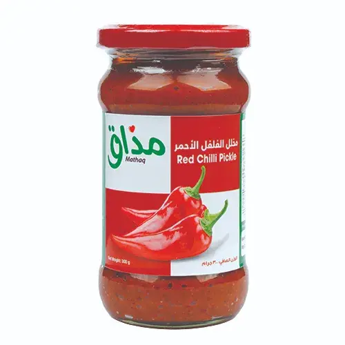 مذاق مخلل الفلفل الاحمر عبوة زجاج 300 جم