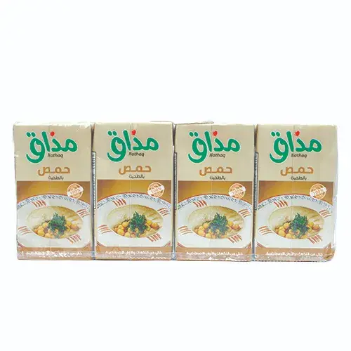 مذاق حمص بالطحينة 135 جم 4 حبه