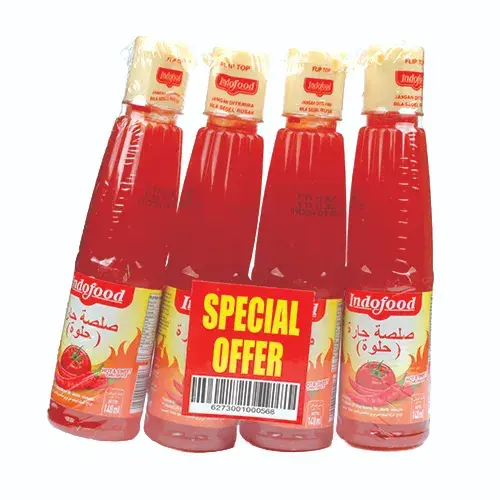 اندوفود صلصة حارة حلوة 140 مل 4 حبه