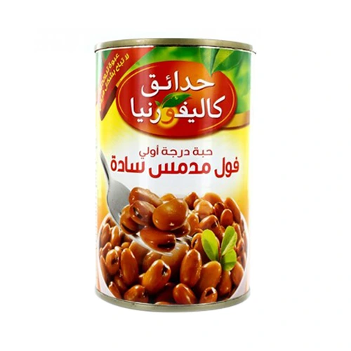 كالفورنيا جاردن فول مدمس ساده 450 جم Pack of 24