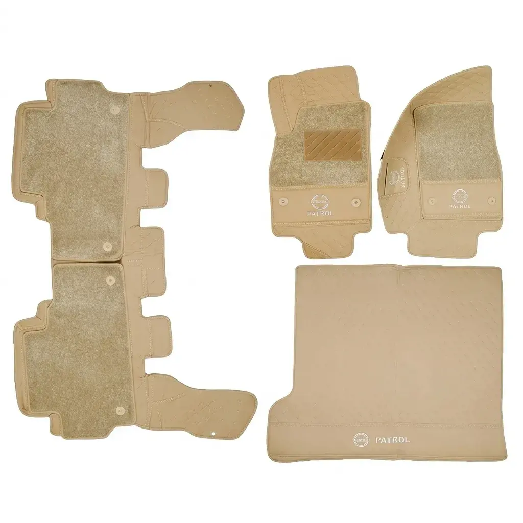 طقم اكسسوارات سيارة نيسان باترول 4 قطع CM-BE-بيج05