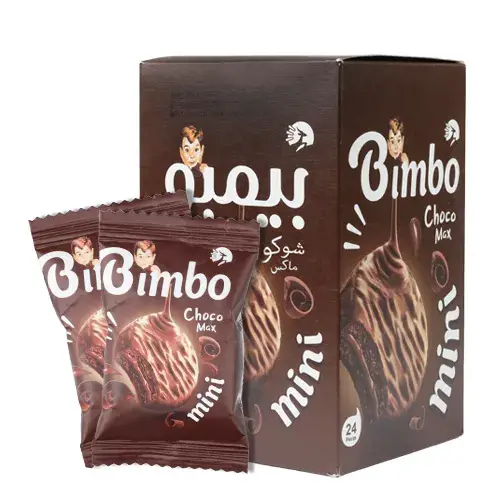 كورونا بيمبو ميني بسكويت شوكو ماكس 15 جم 