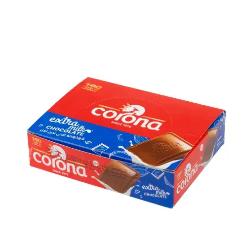 كورونا شوكولاتة بالحليب اكسترا 22 جم Pack of 12