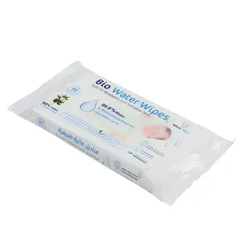 وايت بير مناديل مبللة لحديثي الولادة للبشرة الحساسة 40 منديل