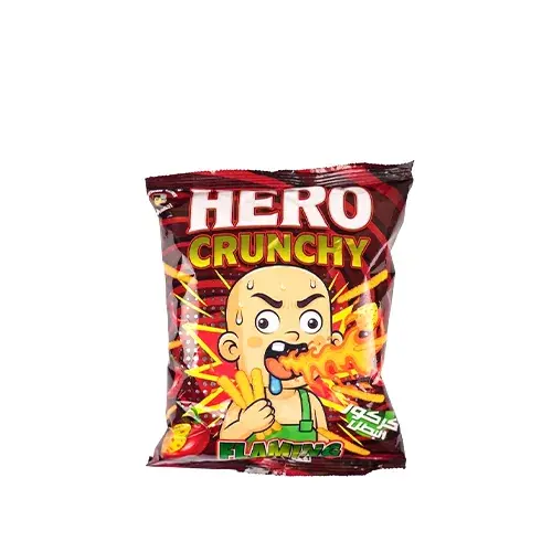 شيبس كركور البطل نكهة الفلامنجوالحاره 20 جرام  Pack of 100