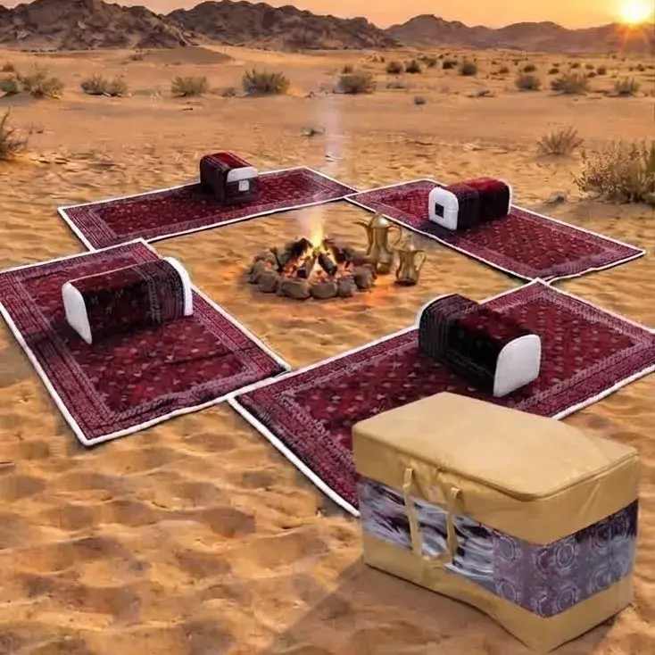 جلسة الخوة تركي مع 4 تكاية مقاس 90*200 سم