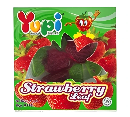يوبى حلوى قلب فراولة 15 جم Pack of 24