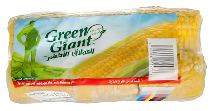 العملاق الاخضر ذرة عرنوس 6 حبة Pack of 12