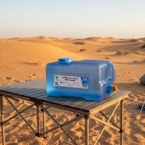 العايش جركل البركة شفاف ازرق 12 لتر - AF-21E-2