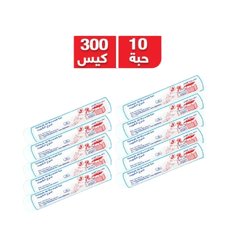 (فتوح الكويت)اكياس نفايات 30جالون 10كيس  Pack of 3