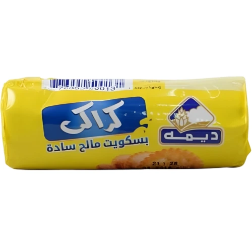 ديمه كراكي بسكويت مالح سادة 48 جم Pack of 12