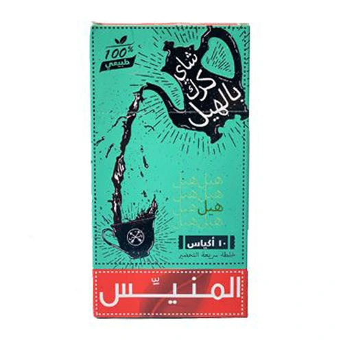 المنيس شاي كرك بالهيل 20*10 جم Pack of 10