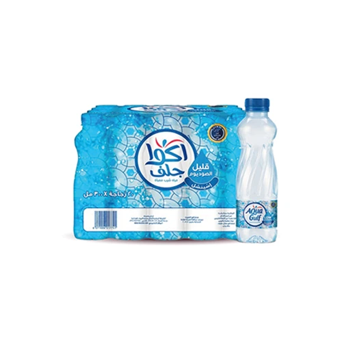 اكوا جلف مياه شرب نقية 300مل Pack of 12