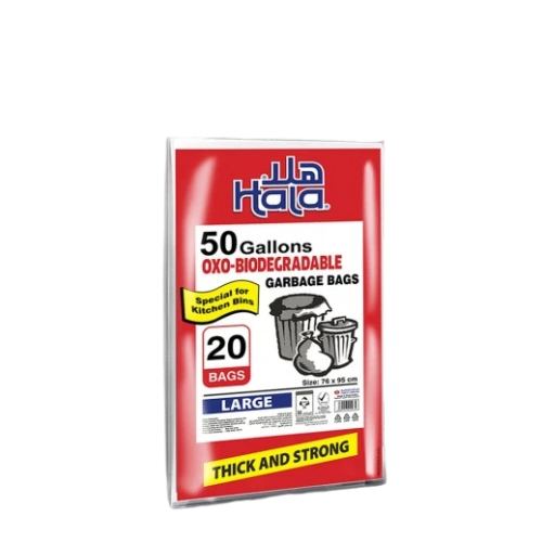 بابكو اكياس قمامة 50 جالون 2حبة عرض Pack of 12