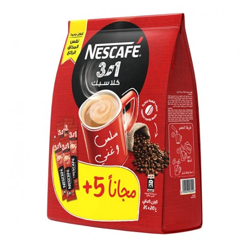 نسكافية 3*1 30+5مجانا Pack of 10