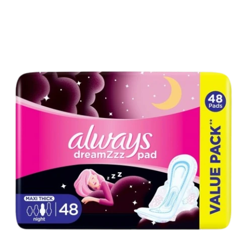 اولويزفوط نسائية نعومه وتنفس ليليه 48 فوطة Pack of 3