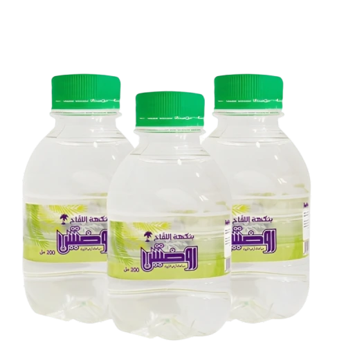 مياه روضتين مياه نقيه طبيعيه 200 مل بنكهة اللقاح