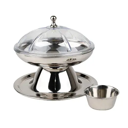 بادية تمر مع كاس 20سم غطاء شفاف  02-187