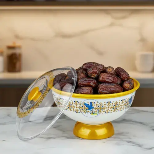 تمرية بقاعدة وغطاء وسط 16*11.5 سم -PN266/5KK-P1