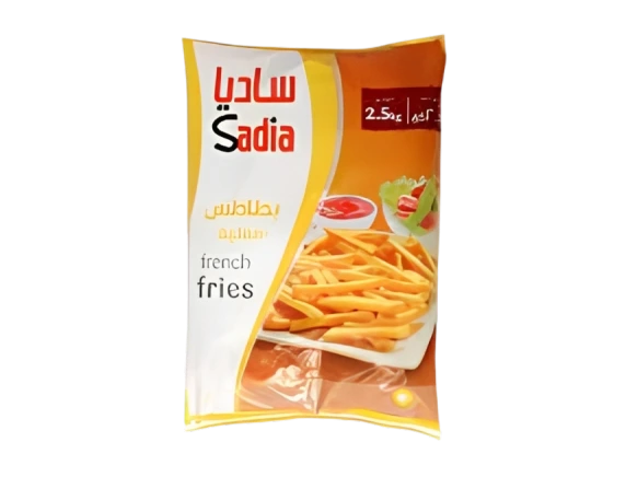 ساديا بطاطس مقلية 2.5كجم 9*9 Pack of 4