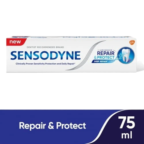 سنسوادين معجون اسنان (المطور ترميم )75مل Pack of 12