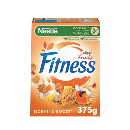 فتنس رقائق حبوب كاملة بالفواكه 375 جم