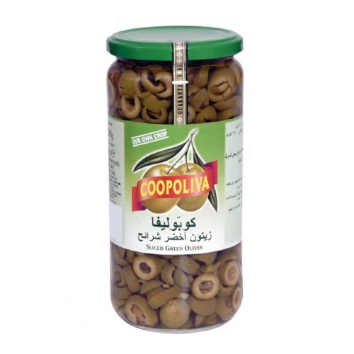 كوبوليفا زيتون اخضرشرائح برطمان 700 جم