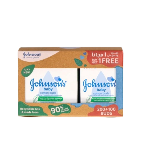 جونسون عيدان قطنيه 200+100عود