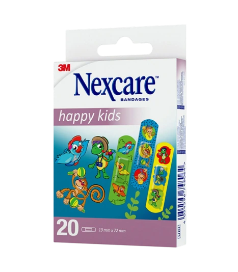 شفاء لزقة جروح اطفال ملون 20 حبة