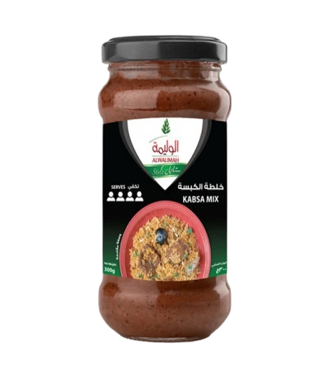 الوليمة خلطة الكبسة عبوة زجاجية 300 جم Pack of 12