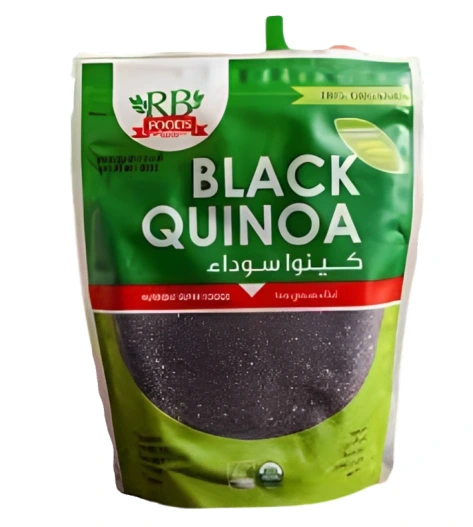 أر بي فودز حبوب الكينوا السوداء العضوية 340جم 